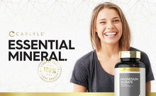Cargar imagen en el visor de la galería, Taurato de Magnesio 1500 mg | 250 Cápsulas Veganas | Sin Gluten | Carlyle