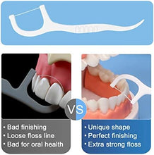 Cargar imagen en el visor de la galería, Palillos de Hilo Dental Biodegradables | 165 Uds (3 Cajas x 55) | Hilo Irrompible | Ecológicos