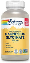 Cargar imagen en el visor de la galería, Magnesio Glicinato Quelado + BioPerine | 120 Cápsulas Veganas | SOLARAY