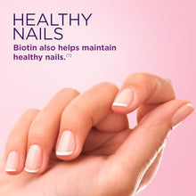 Cargar imagen en el visor de la galería, Nature's Bounty Optimal Solutions | Biotina 2500 mcg | Gomitas Fresa | Cabello, Piel y Uñas