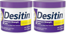Cargar imagen en el visor de la galería, Desitin Máxima Resistencia | 40% Óxido de Zinc | Crema Prot. Pañalitis | 1 lb