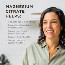 Cargar imagen en el visor de la galería, Citrato de Magnesio | 120 Tabletas | Vegano | Sin Gluten | Kosher | Solgar