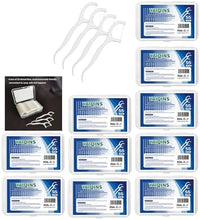 Cargar imagen en el visor de la galería, Palillos de Hilo Dental Biodegradables | 165 Uds (3 Cajas x 55) | Hilo Irrompible | Ecológicos