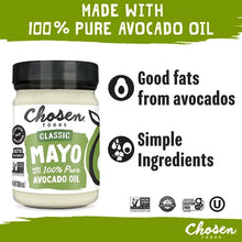 Cargar imagen en el visor de la galería, Mayonesa Chosen Foods con Aceite de Aguacate | Cremosa, sin OMG, sin gluten