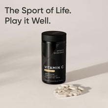 Cargar imagen en el visor de la galería, Vitamina C 1000 mg | 240 Cápsulas Vegetales | Sin Gluten | Sin Soya | Sports Research