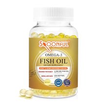 Cargar imagen en el visor de la galería, Spoonful Mini Omega 3 | Certificado iFOS | 1290mg | 120 Cápsulas Blandas