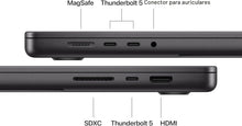 Cargar imagen en el visor de la galería, Apple MacBook Pro 16" M5 Max | 128GB RAM | SSD 2TB | GPU 40 Núcleos | Negro Espacial
