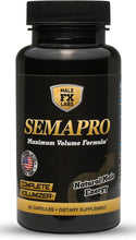 Cargar imagen en el visor de la galería, Semapro Volumizador Masculino | Fórmula Energética | Aminos + Antioxidantes + Vitaminas