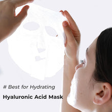 Cargar imagen en el visor de la galería, +wis+ Mascarilla Facial Triple Ác. Hialurónico | 24 Unidades | Vit B5 + Genciana | Hidrata + Repara + Antienvejecimiento