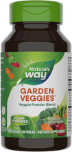 Cargar imagen en el visor de la galería, Nature's Way Garden Veggies | 60 Cápsulas | Mezcla de 12 Verduras 900mg