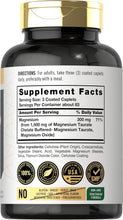 Cargar imagen en el visor de la galería, Taurato de Magnesio 1500 mg | 250 Cápsulas Veganas | Sin Gluten | Carlyle