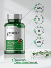Cargar imagen en el visor de la galería, Horbäach Diente de León 1800 mg | 120 Cápsulas | Salud Hepática