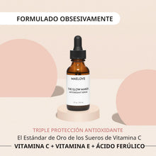 Cargar imagen en el visor de la galería, Maelove Glow Maker Suéro Vitamina C 15% + Vit E + Ácido Ferúlico + Hialurónico 30ml