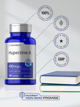 Cargar imagen en el visor de la galería, Horbäach Huperzine A 400 mcg | 180 Cápsulas | Suministro Extendido