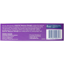 Cargar imagen en el visor de la galería, Desitin Maximum Strength | Pasta Protectora para Bebé | 4 oz