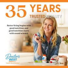 Cargar imagen en el visor de la galería, Doctor's Best Vitamina C 1000mg Quali-C | Colágeno + Antioxidante + Inmunidad | Vegano | Sin OGM | 120 Cápsulas