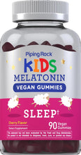 Cargar imagen en el visor de la galería, Piping Rock Gomitas de melatonina para niños de 1 mg | 90 unidades
