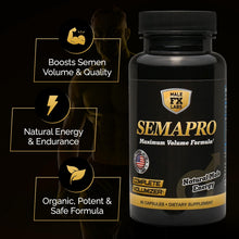 Cargar imagen en el visor de la galería, Semapro Volumizador Masculino | Fórmula Energética | Aminos + Antioxidantes + Vitaminas