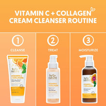 Cargar imagen en el visor de la galería, By Nature Limpiador Facial Vitamina C + Colágeno | 7 oz | Cremoso + Hidratante | 97% Natural | Cruelty-Free