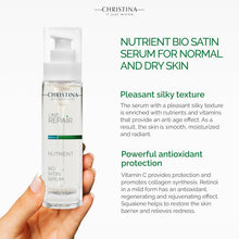 Cargar imagen en el visor de la galería, Christina Line Repair Bio Satin Vit C Suéro | Retinol Suave + Escualano | Piel Radiante + Barrera Restaurada