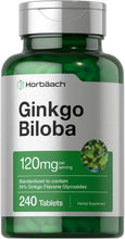 Cargar imagen en el visor de la galería, Ginkgo Biloba 120 mg | 240 Tabletas Veganas | Horbäach