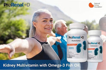 Cargar imagen en el visor de la galería, Nephroceuticals ProRenal+D | Omega-3 Aceite de Pescado + Vitamina D3 | 180 Cápsulas Blandas | 90 Días | Multivitamínico Renal