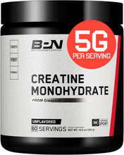 Cargar imagen en el visor de la galería, BPN Bare Performance Creatina Monohidrato Pura | Sin Aditivos | Fuerza