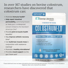 Cargar imagen en el visor de la galería, Colostrum-LD Liposomal en Polvo | 1 Libra | Sovereign Laboratories