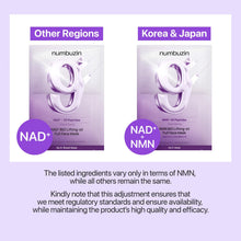 Cargar imagen en el visor de la galería, Numbuzin Máscara Hoja No.9 NAD+ BIO Lifting | Péptidos + Colágeno + Adenosina | Reafirmante Facial | Todo Tipo de Piel
