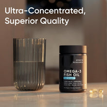 Cargar imagen en el visor de la galería, Omega-3 Triple Concentración 1250 mg | 90 Cápsulas | Aceite de Pescado de Alaska | Sports Research