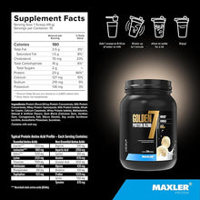 Cargar imagen en el visor de la galería, Maxler Golden 7 Protein Blend | 7 Fuentes | Liberación Sostenida | Alta Proteína
