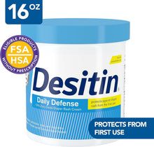 Cargar imagen en el visor de la galería, Desitin Daily Defense – Crema contra sarpullido del pañal 1 oz | Alivio rápido y protección diaria