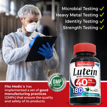 Cargar imagen en el visor de la galería, Luteína 40 mg con Zeaxantina | 180 Cápsulas | Salud Visual | Fito Medic