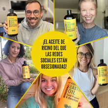 Cargar imagen en el visor de la galería, Aceite de Ricino Puro | 32 oz (946ml) | Prensado en Frío