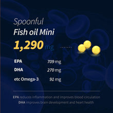 Cargar imagen en el visor de la galería, Spoonful Mini Omega 3 | Certificado iFOS | 1290mg | 120 Cápsulas Blandas