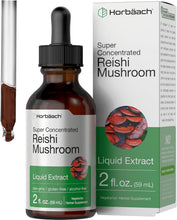 Cargar imagen en el visor de la galería, Horbäach Reishi Extracto Líquido 2 oz | Inmunidad y Bienestar