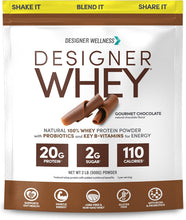 Cargar imagen en el visor de la galería, Designer Protein 100% Whey | Proteína Premium | Sin Gluten | Sabor Natural