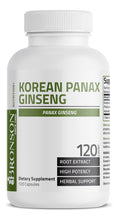 Cargar imagen en el visor de la galería, Bronson Panax Ginseng Coreano 1000 mg 120 Cápsulas | Energía + Memoria + Vitalidad