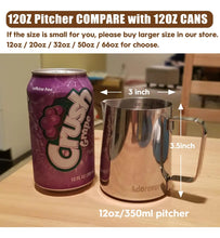 Cargar imagen en el visor de la galería, Jarra Espumadora De Leche De 350 Ml 600 Ml 900 Ml 1500 Ml Y