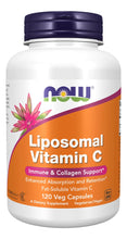 Cargar imagen en el visor de la galería, NOW Vitamina C Liposomal | 120 Cápsulas Vegetales | Inmunidad y Colágeno
