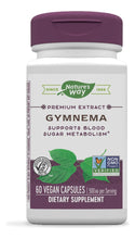 Cargar imagen en el visor de la galería, Natures Way Gymnema Capsules 500 Mg Por Porción 60 Unidades