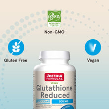 Cargar imagen en el visor de la galería, Cápsulas Antioxidantes Jarrow Formulas Glutathione Reduced