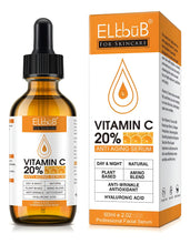 Cargar imagen en el visor de la galería, Suéro Vitamina C 20% + Retinol + Ácido Hialurónico + Aminoácidos | Antienvejecimiento 60ml