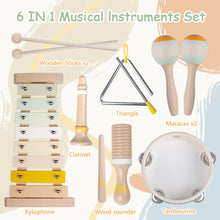 Cargar imagen en el visor de la galería, Instrumentos Musicales Para Bebés Juguetes Montessori De