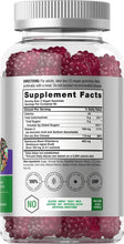 Cargar imagen en el visor de la galería, Horbaach Sambucus Saúco Negro 400 mg 120 Gomitas | Zinc + Vitamina C | Inmunidad