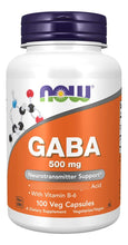 Cargar imagen en el visor de la galería, Now Foods Gaba 500mg B001f0r9ey 1 1