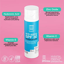 Cargar imagen en el visor de la galería, Age Defying Crema Hidratante SPF 30 | Vitamina C + E + Té Verde + Ác. Hialurónico | Antienvejecimiento | Sin Aceite | 97ml