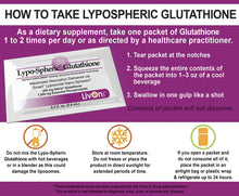 Cargar imagen en el visor de la galería, Glutatión Lipoesférico 30 Paquetes 450 Mg De Glutatión Por