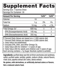 Cargar imagen en el visor de la galería, Nordic Naturals Gomitas DHA Niños Zero Sugar 600 mg 30 Und | Ponche Tropical