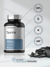 Cargar imagen en el visor de la galería, Horbäach Taurina 1500 mg | 180 Cápsulas | Energía y Corazón